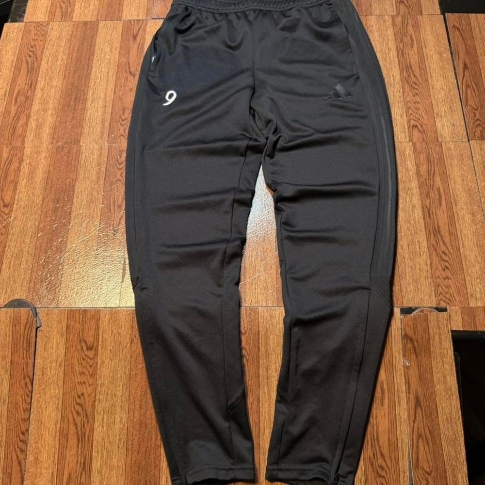 Adidas Black Retro Tech Sportswear Sweatpants Jogger Youth Large fits XS